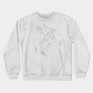 Marble Sea Turtle Crewneck Sweatshirt